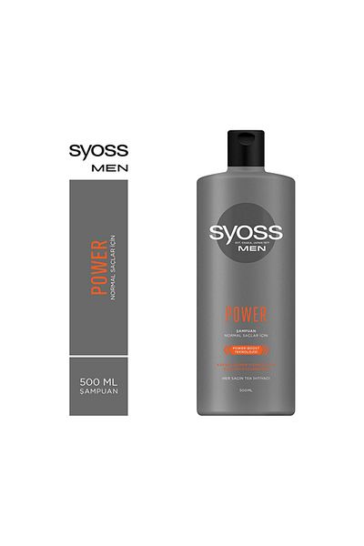 Syoss شامبو تقوية القوة للرجال 500 مل - تقوية وتغذية الشعر