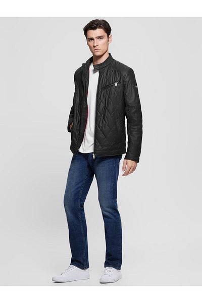 Guess Quilted Men's Biker Jacket