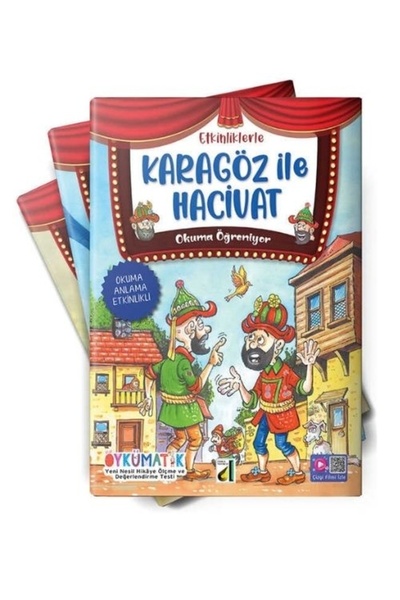 Damla Yayınevi Etkinliklerle Karagöz İle Hacivat (1. ve 2. Sınıf) (6 Kitap)
