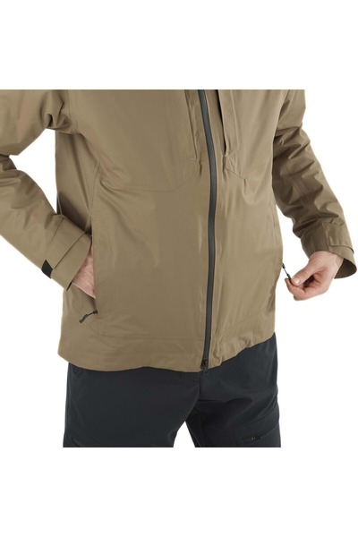 Salomon Men's Outdoor Coat - Patroller 3in1 down Jkt m Shitake, Lc 2353100