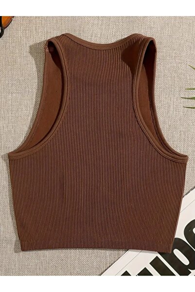 Machetta Жіноче бавовняне бюст'є без рукавів з дихаючим вирізом на шиї