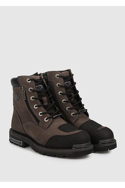 Harley Davidson Ανδρικές μπότες Nubuck Renshaw Grey 025m 100600