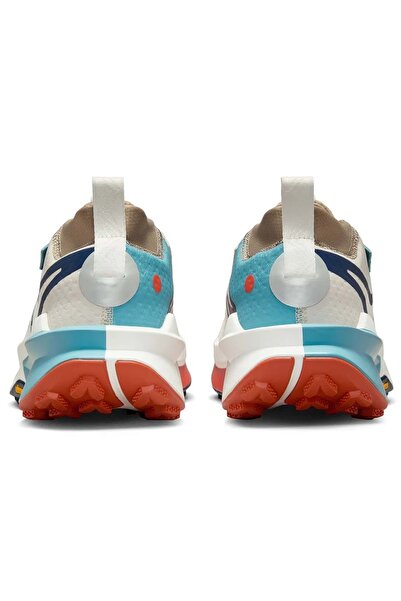 Nike Zoom X Zegama Trail 2 Vibram Kaymaz Taban FD5191-FD5190 Unisex Spor Ayakkabı BEYAZ-MAVİ