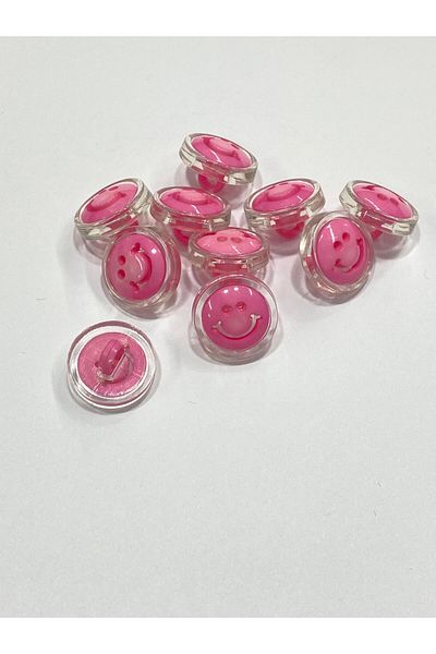 karantuhafiye 10 Pieces Füzya Baby Button / Smiley Face Model