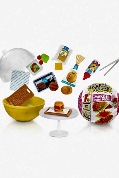 OMZ Food Diner Serisi MGAE Make It Mını Food Mını Verse Kız Çocuk Eğitici Oyu...