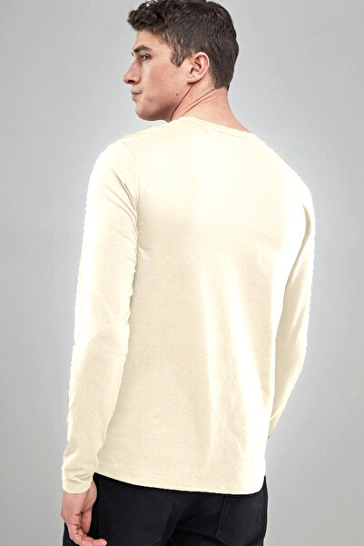 Superlife Ανδρικό μακρυμάνικο μπλουζάκι με στάμπα της Καλιφόρνια SPR25TS38