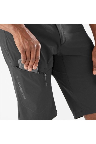 Salomon LC2019800 Wayfarer Erkek Koşu Şortu Erkek Outdoor Şort SİYAH