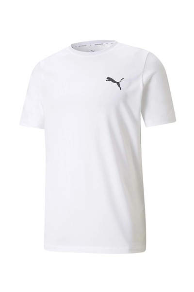 Puma Tricou cu logo pentru bărbați Active Small Logo Tee White 58672502