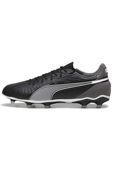 Puma 107863 King Match Fg/Ag Profesyonel Suni/Çim Zemin Erkek Krampon SİYAH