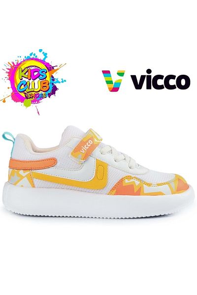 Vicco 346.p23y.171napoli Booties Phylon Sport White Kids Sports Shoes