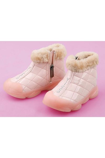 Vicco Poppy Ii Phylon Lighted Sole Orthopedic Children's Boots Pudra