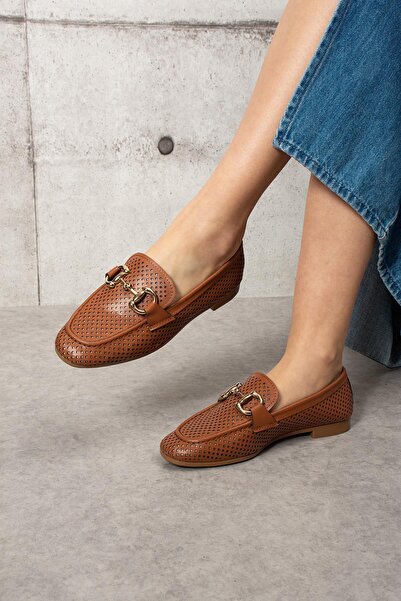 ShoeTek Dorotta ženske čarape Beteksi Sa kopčom sa laserskom perforacijom Kož...