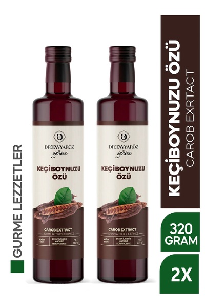 DR TAYYARÖZ Doğal Keçi Boynuzu Pekmezi 320 Gram 2 li set