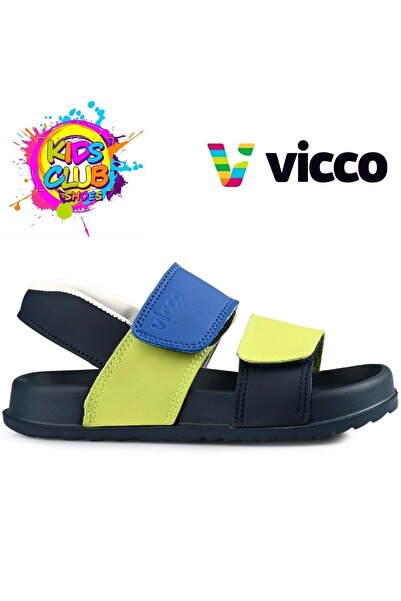 Kids Club Shoes Sandale ortopedice pentru copii Vicco Krixi - ALBASTRU ÎNCHIS