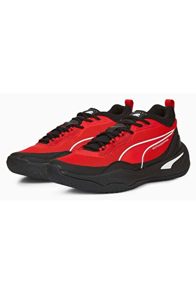 Puma 385841-02 Playmaker Basketbol Erkek Spor Ayakkabı KIRMIZI