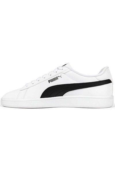 Puma Αθλητικά παπούτσια Unisex Smash 3.0 Buck - 392336 -08 Λευκό και Μαύρο