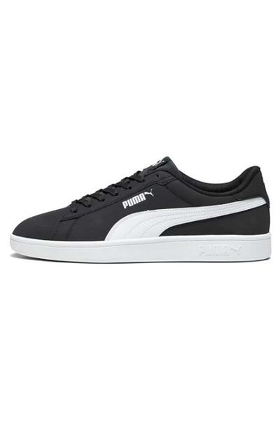 Puma 392336-01 Smash 3.0 Buck Unisex Sports Shoes Black-white