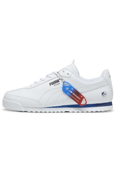 Puma 308033 Bmw Mms Roma Via حذاء رياضي رجالي أبيض