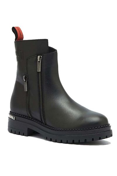 Harley Davidson 026z100039 Ghete de damă din piele Peking Negru