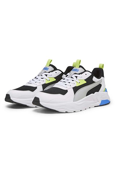 Puma 389292-13 Trinity Lite Erkek Spor Ayakkabı BEYAZ-SİYAH