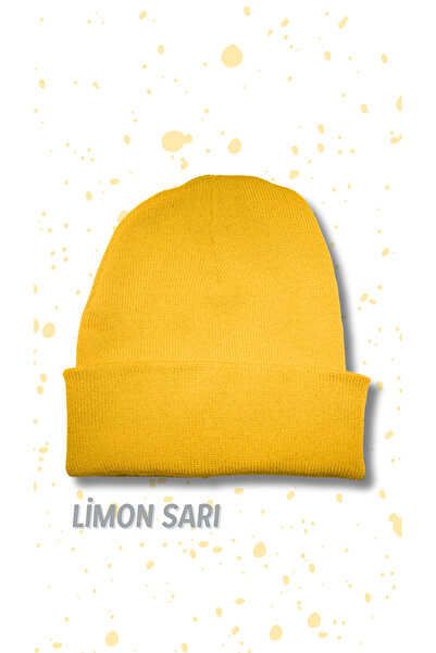 oheryerde Unisex Katlamalı Bere RENGARENK