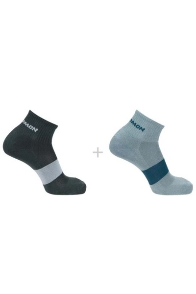 Salomon Evasion Ankle 2 Pack 2 Pieces Unisex Socks Green
