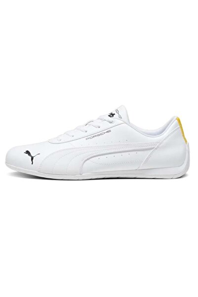 Puma Porsche PL Neo Cat 307693-05 Erkek Spor Ayakkabı BEYAZ
