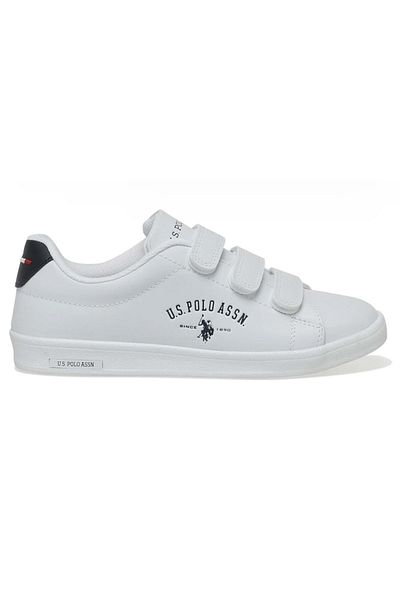 U.S. Polo Assn. BAZA. Polo 101392153 Singer 3PR, alb, pantofi de damă