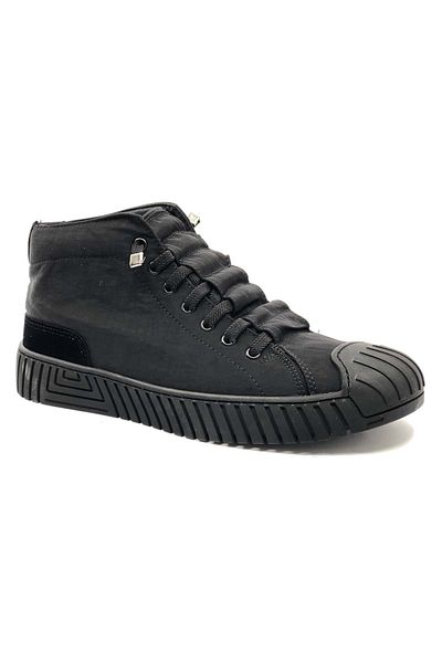 GAMELU Ανδρικά Sneakers - Vigor Boots, Ψηλόροφο, ΜΑΥΡΟ