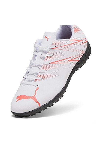 Puma Erkek Halı Saha Futbol Ayakkabısı Attacanto Tt White-fire Orchid 10747804