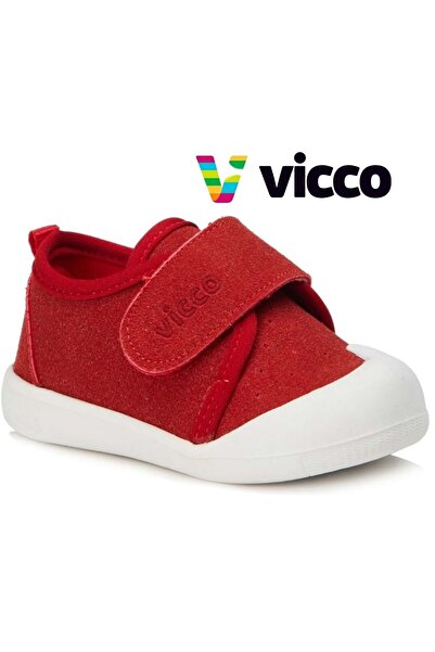 Vicco Anka İlk Adım Bebek Ortopedik Çocuk Spor Ayakkabı KIRMIZI
