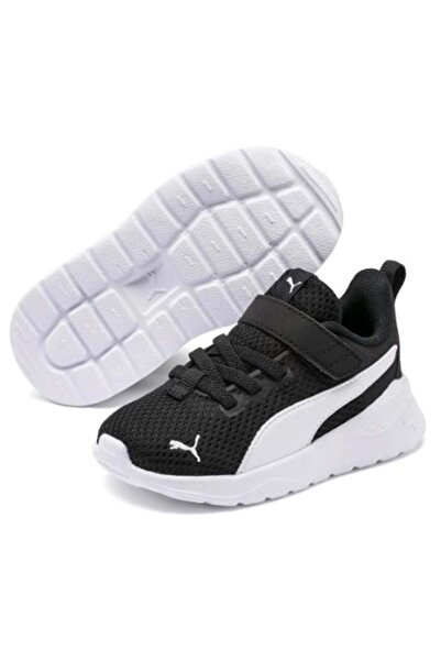 Puma Anzarun Lite Ac Inf 372010-01 Bebek Spor Ayakkabı SİYAH-BEYAZ