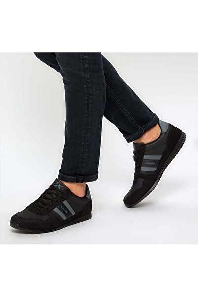 Kinetix Carter Pu M Erkek Spor Ayakkabı SİYAH-K.GRİ