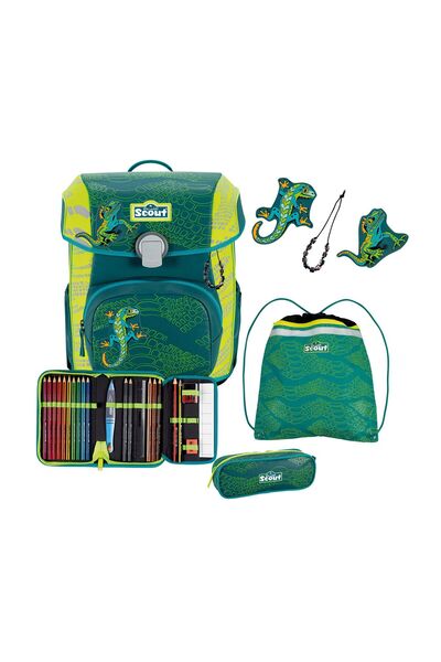 Scout Súprava školskej tašky Neo Exklusiv Superflash Extreme 4-dielna
