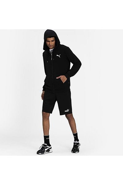 Puma 586704 51 Ess Small Logo Fz Hoodie Tr Sweat/black/m