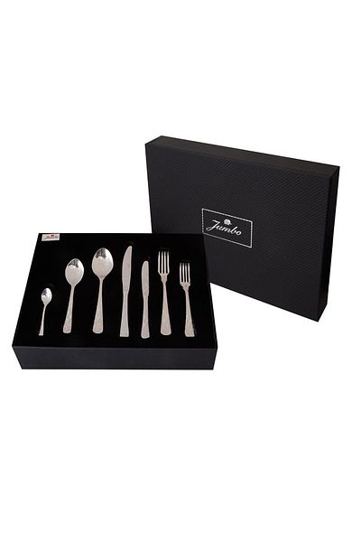 Jumbo Antique 12 Person 84 Piece Cutlery Set