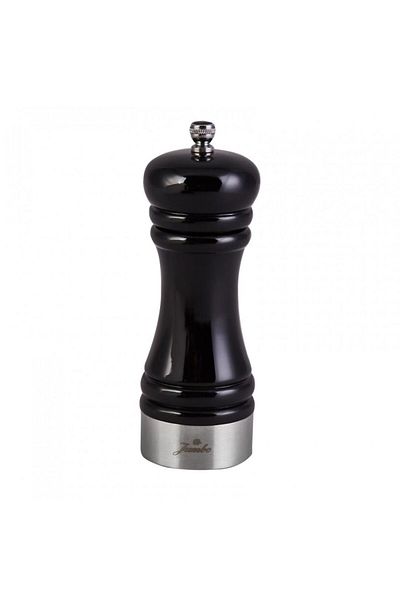 Jumbo Queen Black 15 Cm Black Pepper Mill