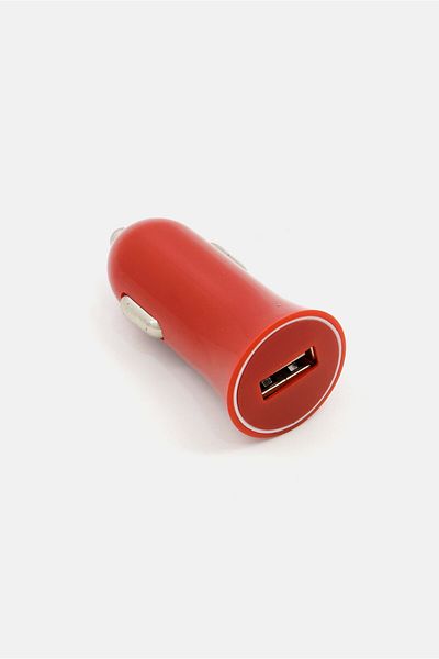 Muvit Usb Car Charger, Red