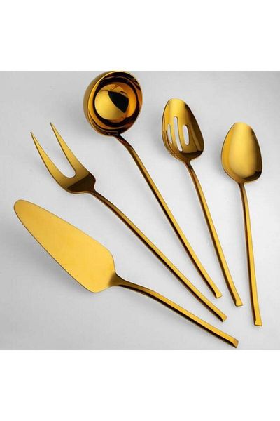 Jumbo 5500 Titanium Gold 5 Piece Service Set - 500.01.02.0317