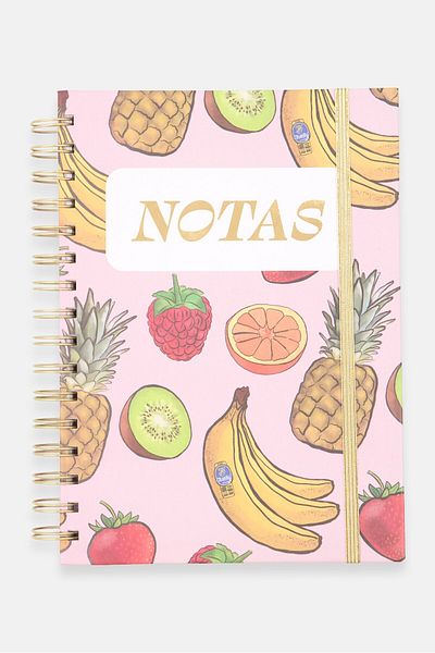 Paperbuzz Large Chunky Journal 316 Pages With Pen, Pink