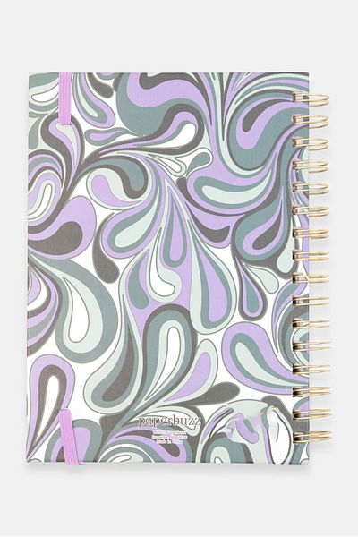 Paperbuzz Large Chunky Journal 316 Pages With Pen, Green