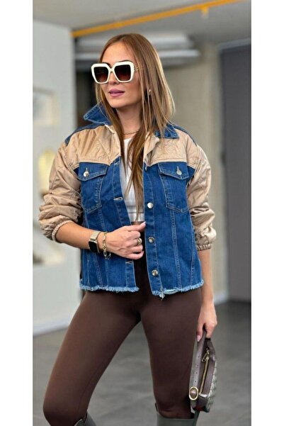 my jest Kot Ceket Krem-S