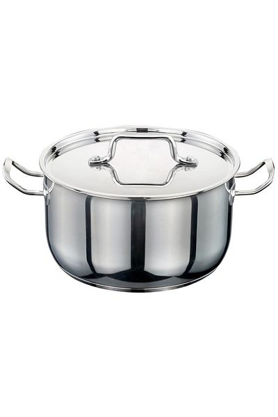Bohara Stainless steel cooking pot, capacity 26 cm