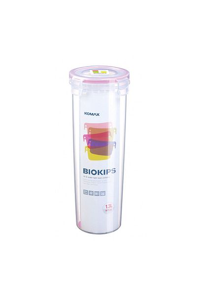 komax Circular Korean Plastic Container. Capacity 1300 ml