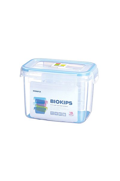 komax Rectangular Korean Plastic Container. Capacity 1000 ml