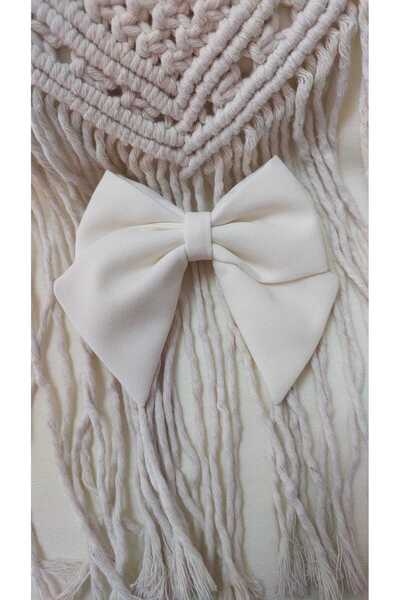 Minvallife مشبك قوس معدني أوتوماتيكي متوسط الحجم مصنوع يدويًا مقاس 8 سم