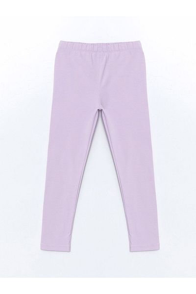LC Waikiki Leggings pentru fete imprimate cu talie elastică sezon nou, pachet de 2 - S5KN22Z1