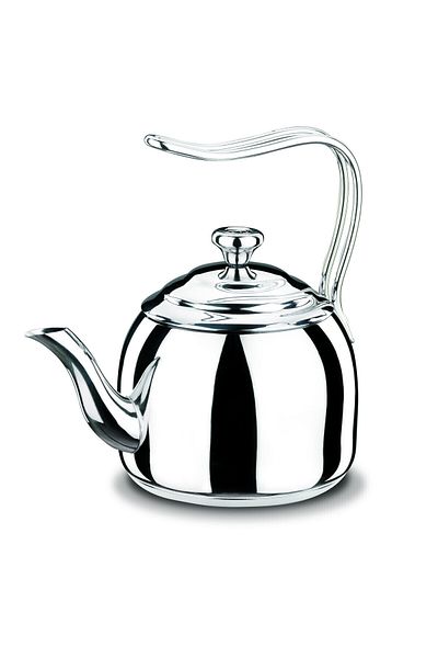 KORKMAZ Tea Pot Stainless Steel Dropa. 3.5l Refrigerator