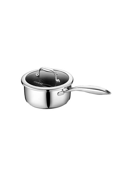 Cookcell Stainless Steel Heat Cube Coating Non-stick Casserole Saucepan, 14 Cm Size