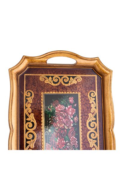 Dania wood serving tray classic design 40 cm